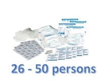 25 - 50 Person First AID KIT REFILL